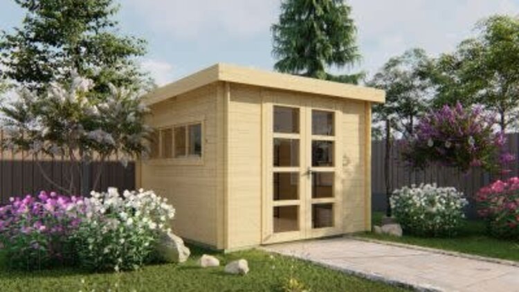 Blokhut - Tuinhuis 28mm Bodine