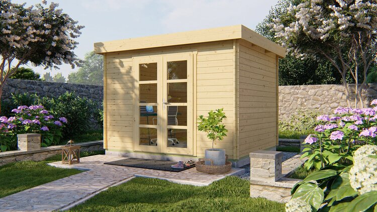 Blokhut - Tuinhuis 28mm Hypermodern