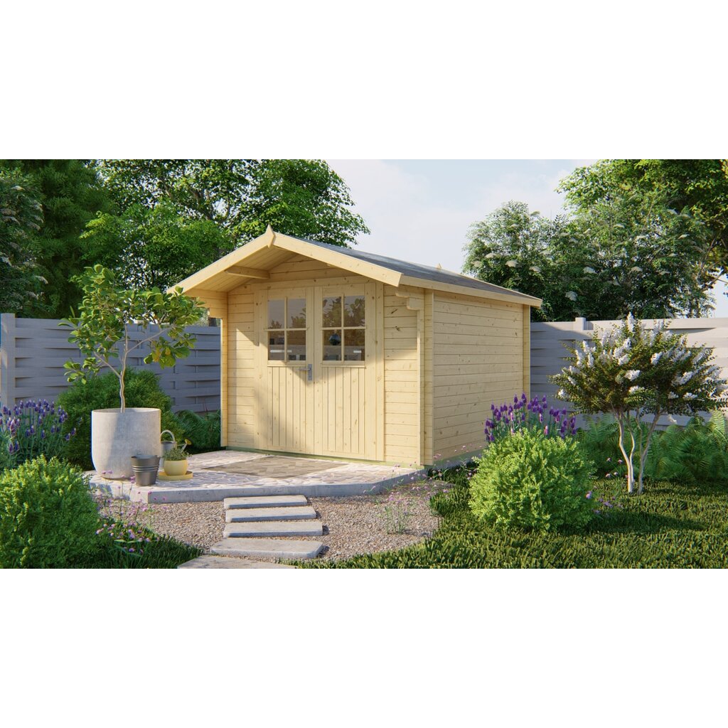 Blokhut - Tuinhuis 34mm Albacete