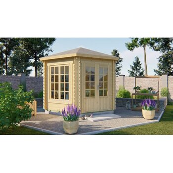 Blokhut - Tuinhuis 34mm Nora