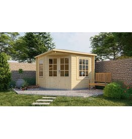 Blokhut - Tuinhuis 40mm met iso glas Emma