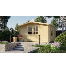 Blokhut - Tuinhuis 40mm met iso glas Dyre