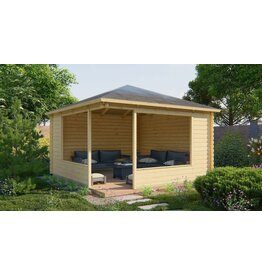 Blokhutprieel - Tuinhuis Marit - 44 mm - Vuren onb.