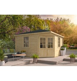 Tuinhuis Lotte - 44 mm - Vuren onb.