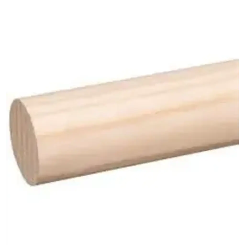 Grenen PEFC ronde stok lengte 270 cm