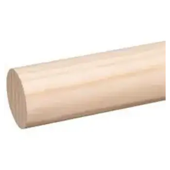 Grenen PEFC ronde stok lengte 270 cm