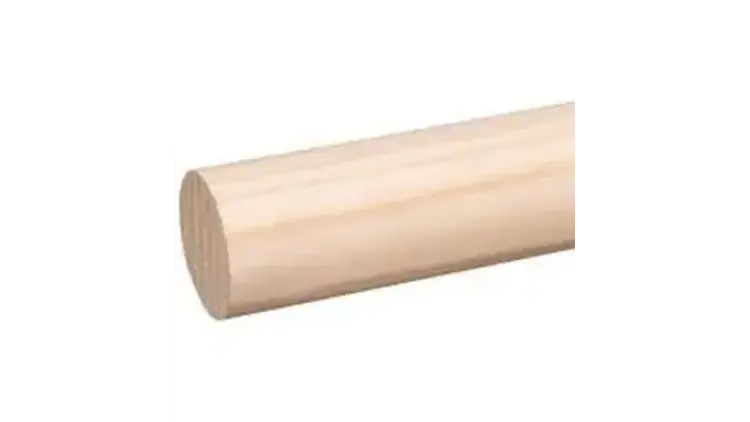 Grenen PEFC ronde stok lengte 270 cm