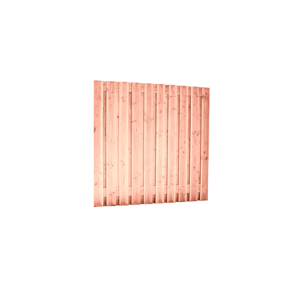 woodvision Douglas geschaafd plankenscherm 21-planks 16 mm, 180 x 180 cm