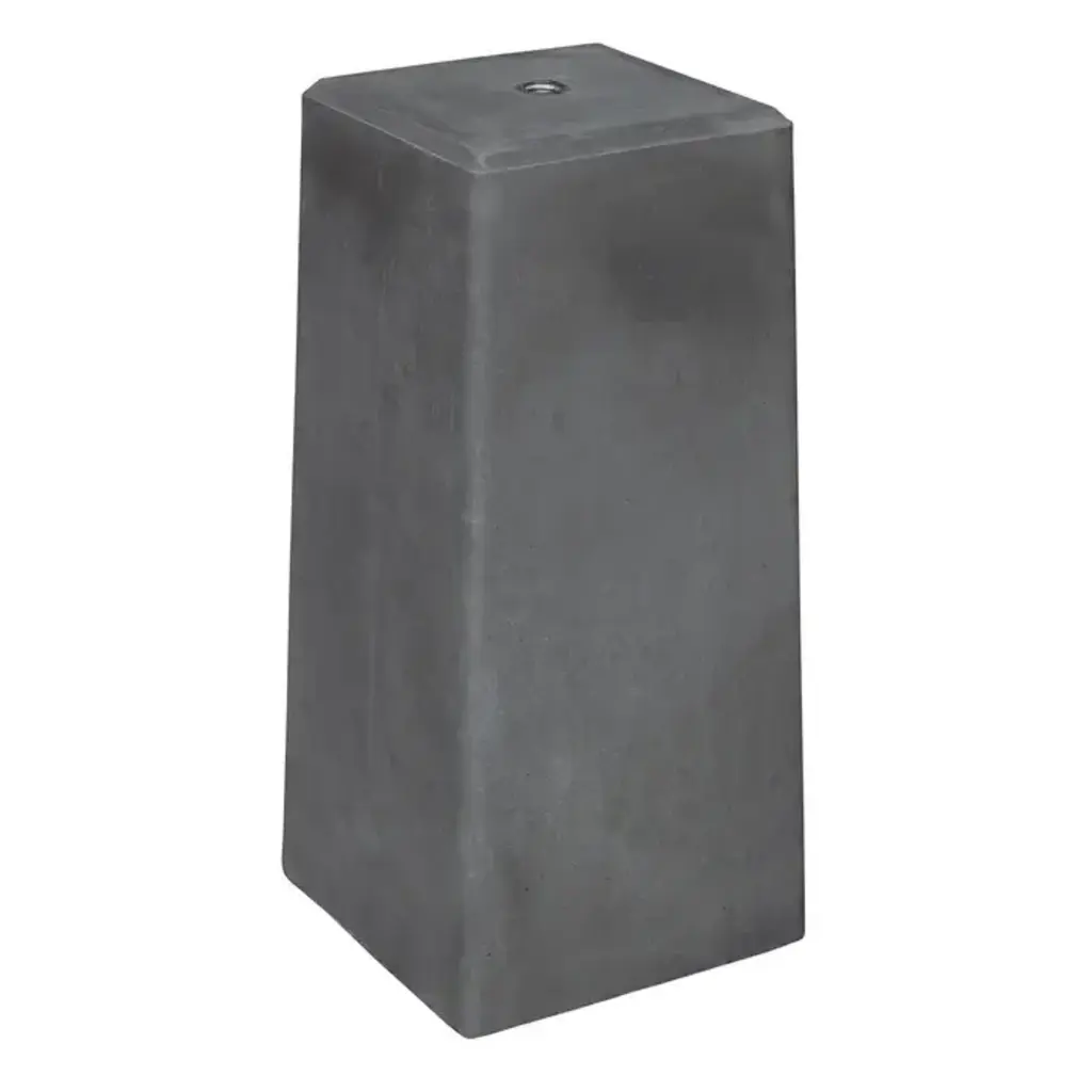 Betonpoer XL Taps antraciet (23 x 23)>(20 x 20) x 50 cm