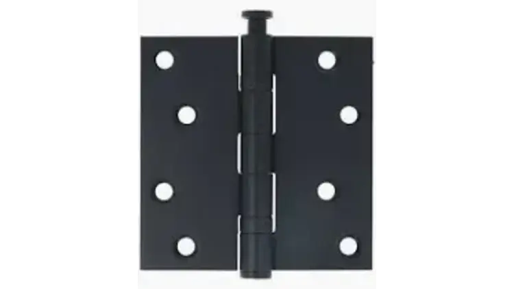 SCHARNIER NORMAAL ZWART 89X89 IVANA RECHTE HOEK