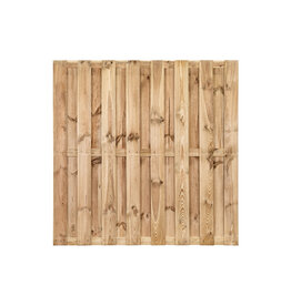 Tuinscherm 15-planks Lelystad 180 x 180 cm