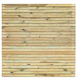 Tuinscherm Borne (Rhombusprofiel)