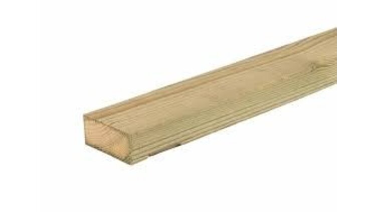 Vuren Geïmpr geschaafd 22 x 50