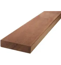 Hardhout FSC geschaafd 19x68mm 275cm