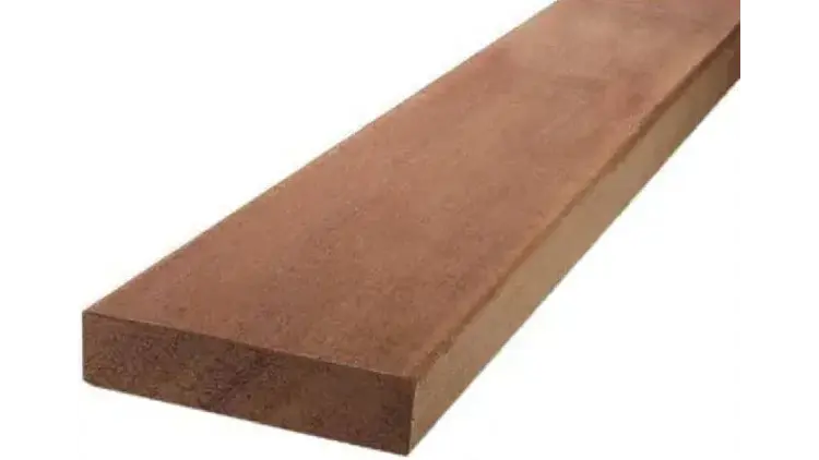 Hardhout FSC geschaafd 19x68mm 275cm