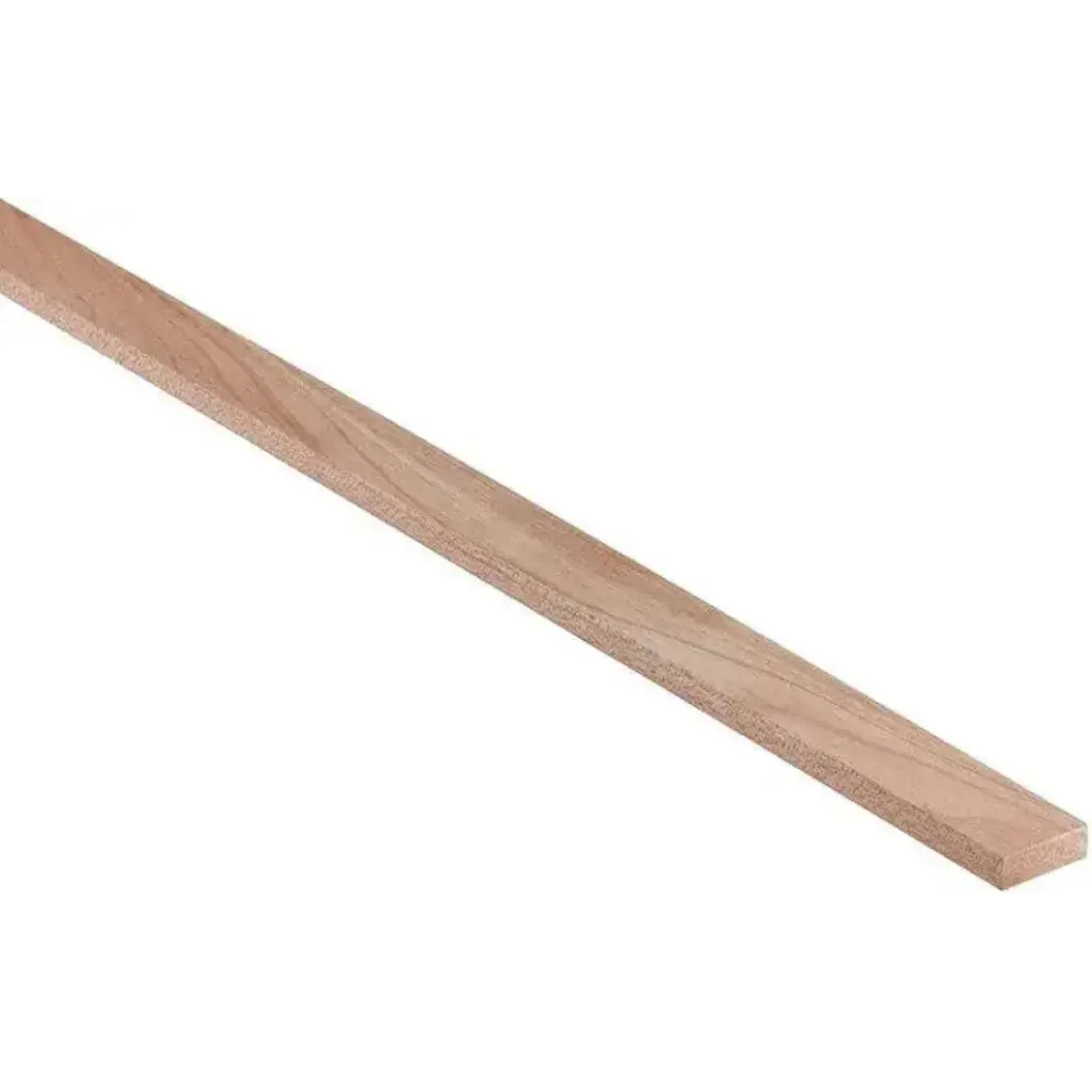 Hardhout FSC geschaafd 9x45mm 275cm