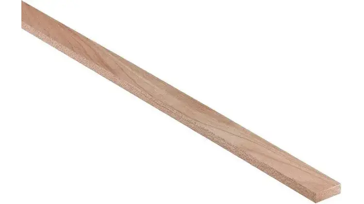 Hardhout FSC geschaafd 9x45mm 275cm