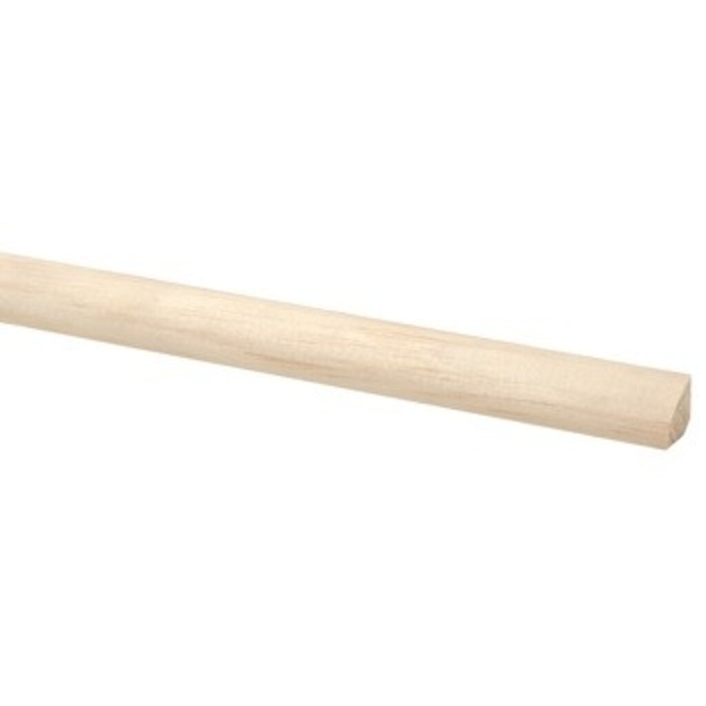 Grenen PEFC kwartrond 18x18mm 270cm Blank