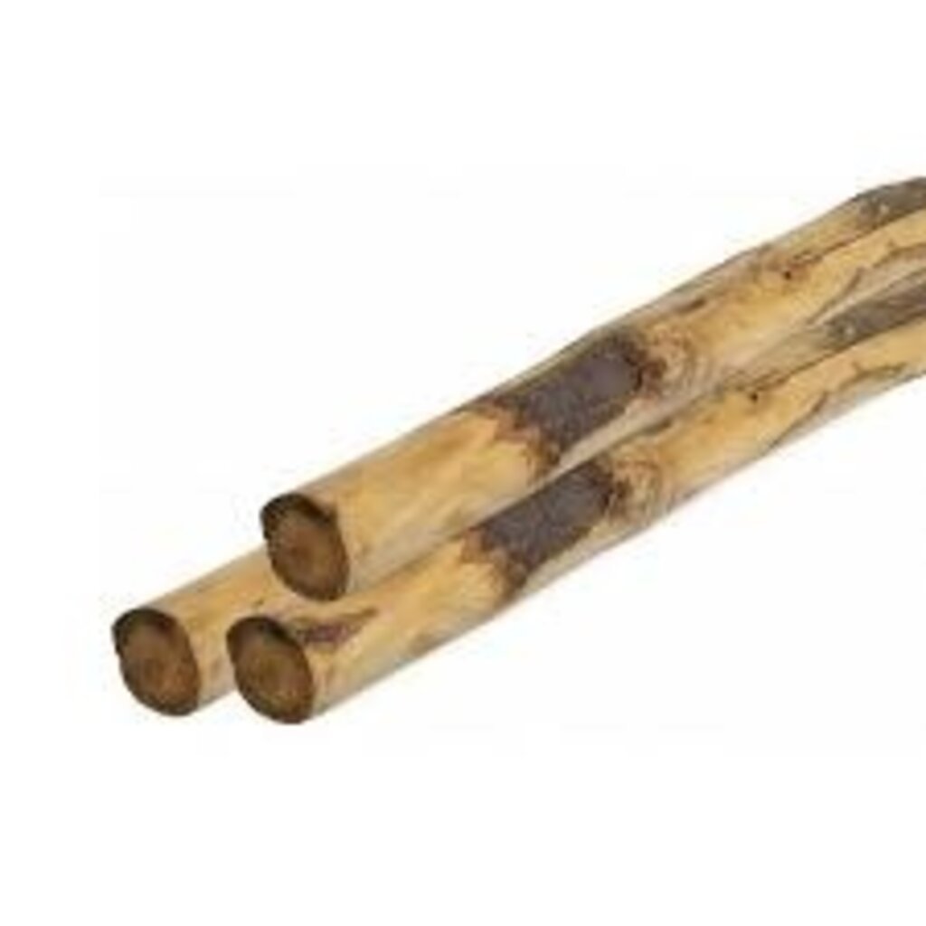 Kastanjepaal geschild Ø8-10x180cm gepunt, niet gekruind gem. 9cm