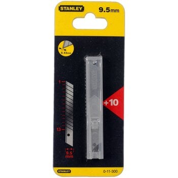 Stanley Afbreekmesjes 9mm - 10 stuks/dispenser