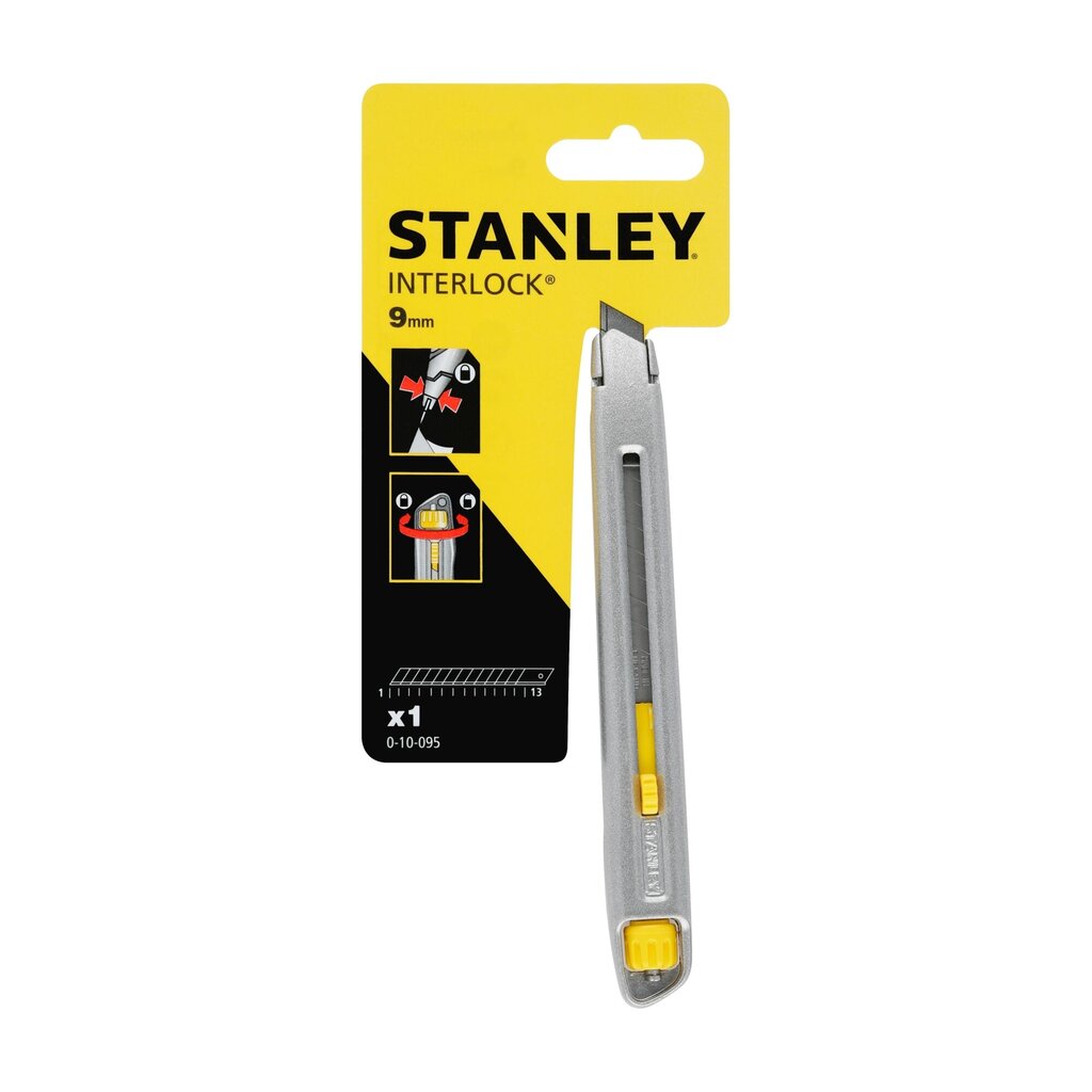 Stanley Interlock Afbreekmes 9mm