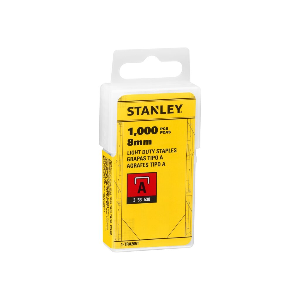 Stanley Nieten 6mm Type A - 1000 Stuks