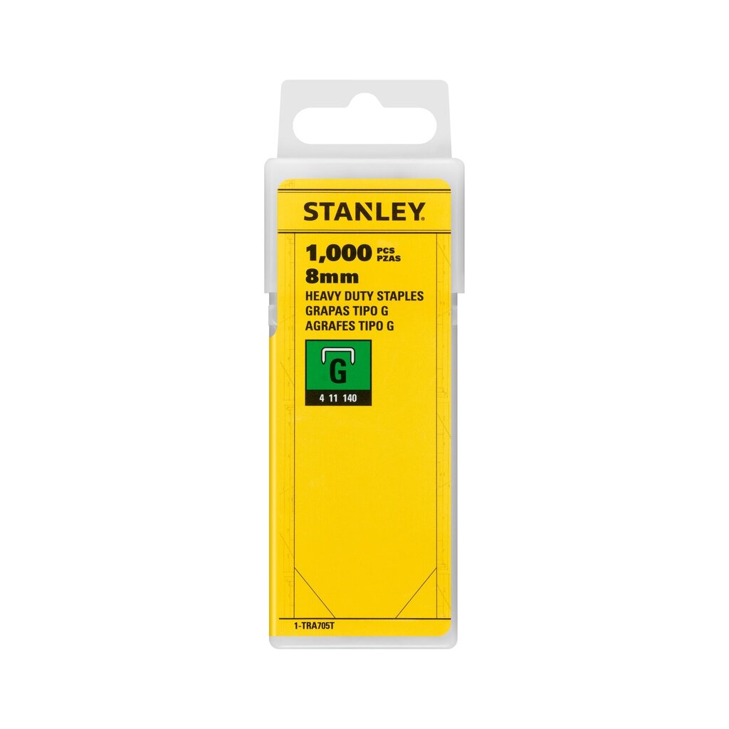Stanley Nieten 6mm Type G - 1000 Stuks