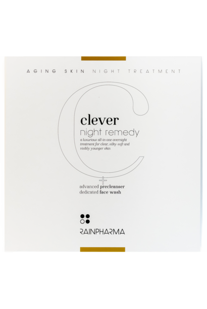 Clever Night Remedy + double cleansing