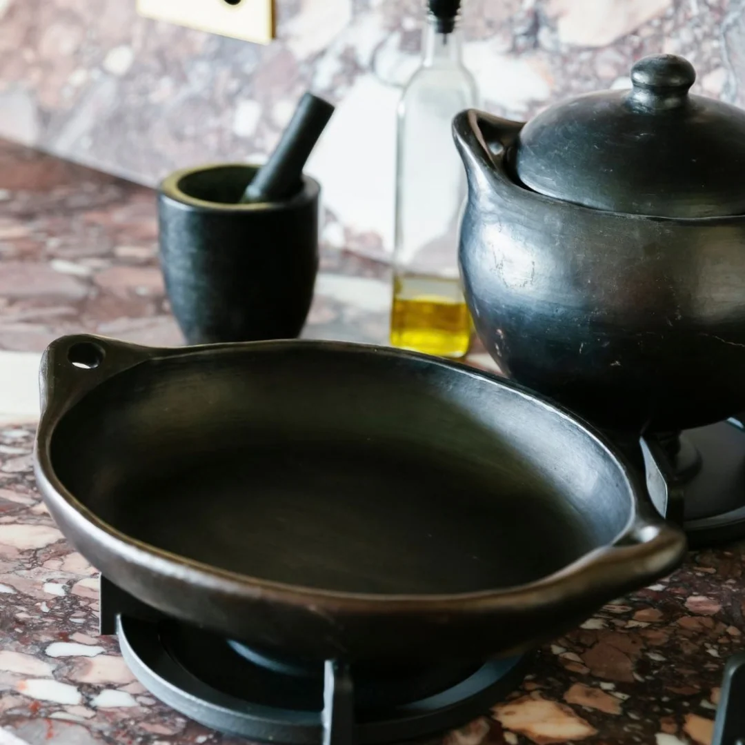 Colombian Black Pottery - Bandeja Andina-2