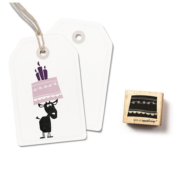 Stempel Taart - klein 2251