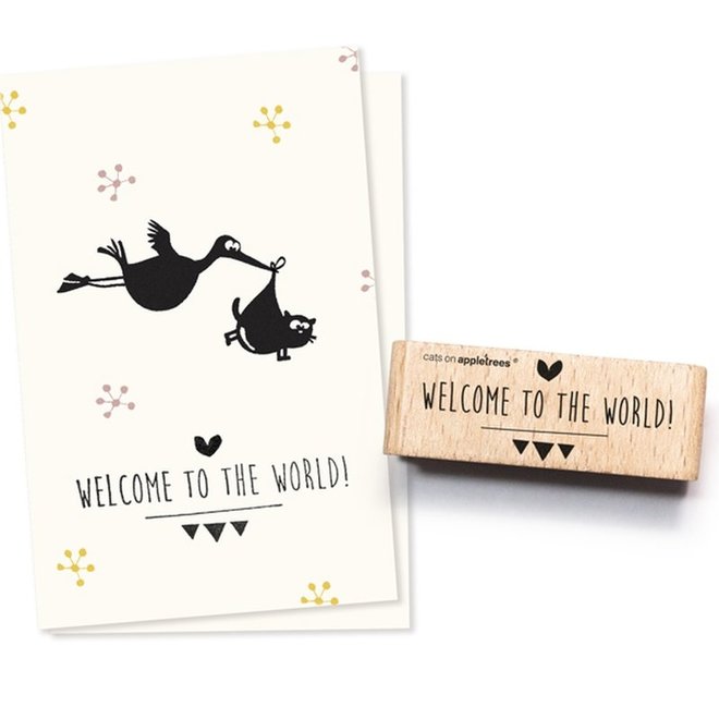 Stempel Tekst 'Welcome' 2259