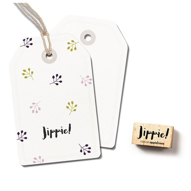 Stempel Tekst Jippie 2392