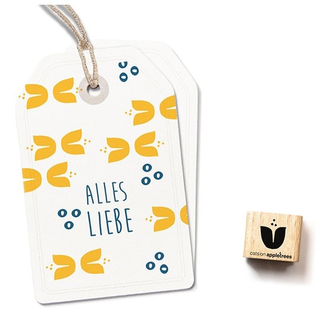 Ministempel Tulp 2 27241