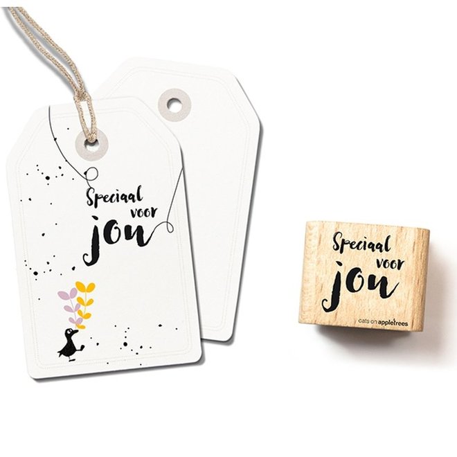 Stempel Tekst Speciaal voor jou 2455