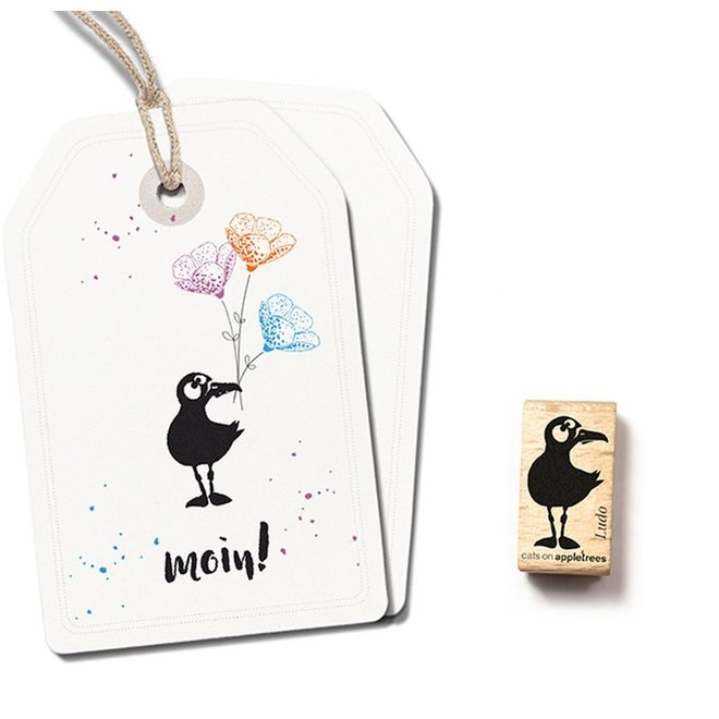 Stempel Meeuw Ludo â€“ klein 2523