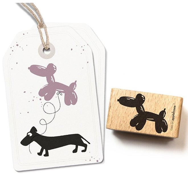 Stempel Luchtballon Hond 27268