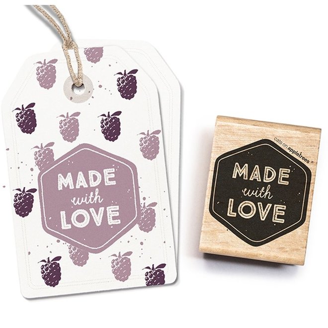 Stempel Tekst Made With Love 2 27263