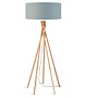 Vloerlamp Kilimanjaro lichtgrijs  bamboe