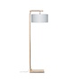 Vloerlamp Himalaya lichtgrijs  bamboe