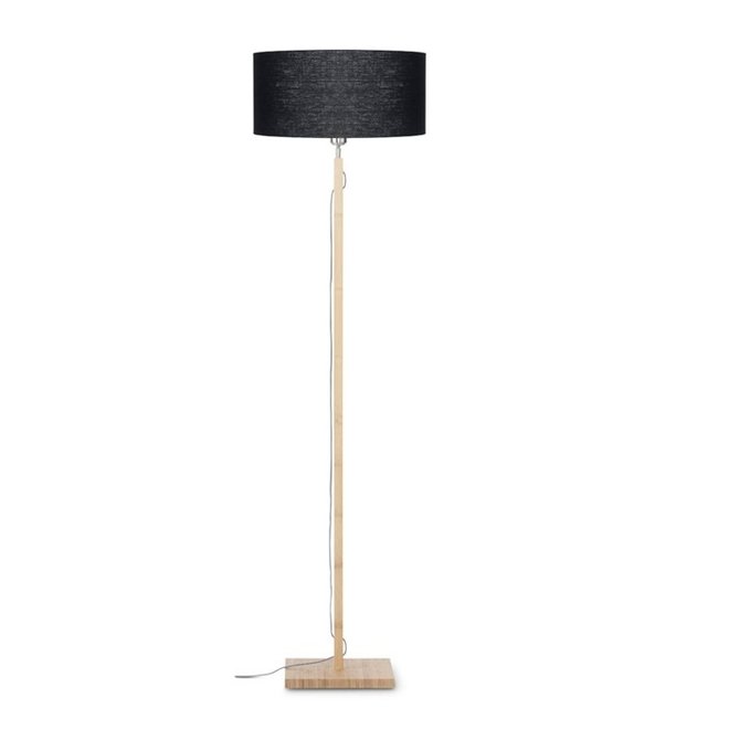 Vloerlamp Fuji zwart  bamboe