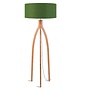 Vloerlamp Annapurna groen  bamboe