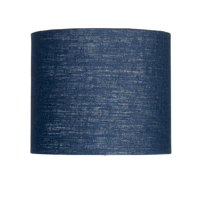 Enkel de lampenkap eco linnen Small/ blue denim