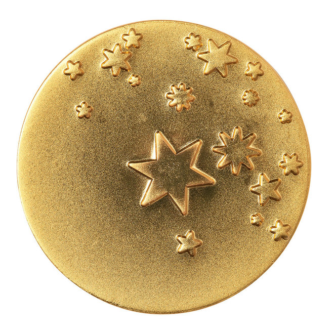 New years Eve Piece of gold stars