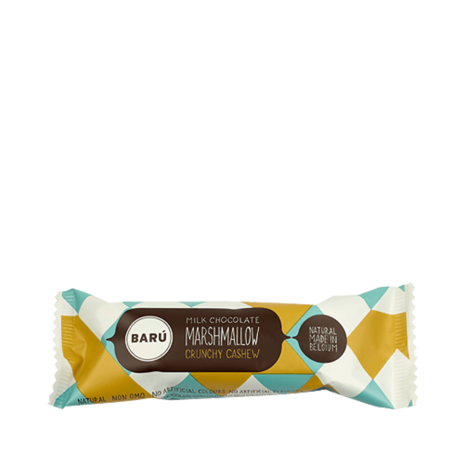 BARU Marshmallow Bar Crunchy Hazelnoot 30 gr