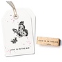 Stempel Tekst Love is in the air 27462