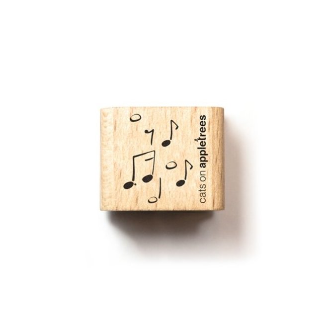 Ministempel muziek wolkjes 27449