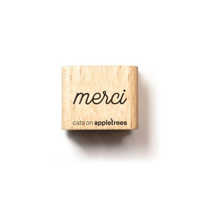 Ministempel Tekst Merci 27461