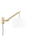 Wandlamp Andes - naturel/ kap wit SMALL