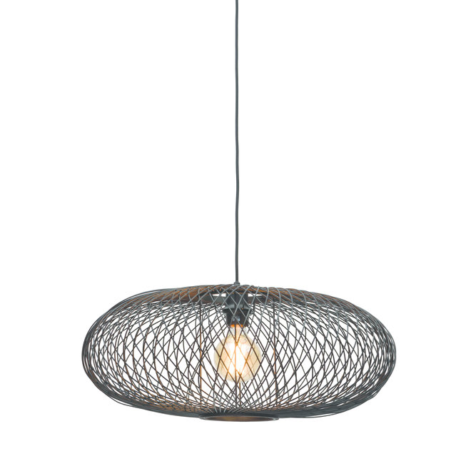 Hanglamp Cango - ellips zwart