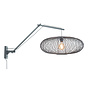 Wandlamp Cango - zwart/ zwevend zwart